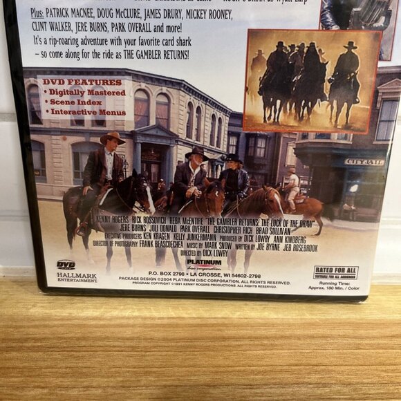 The Gambler Returns - The Luck of the Draw (DVD, 2006) New Sealed - Picture 6 of 6